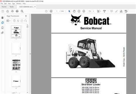 2017 bobcat s550 skid steer loader|bobcat s550 manual pdf.